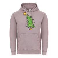 Vintage Zinc trendy christmas tree Vintage Hoodie - MaliasSmallBusiness