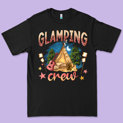 Glamping Crew Premium Tee Designed By Nancycooperartshop