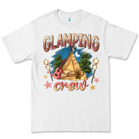 White glamping crew Premium Tee - NancyCooperArtShop