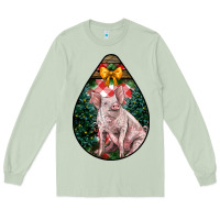 Matcha christmas pig Long Sleeve Tee - LillyAllenDesigns