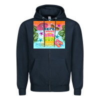 Navy here comes the sun Zipper Hoodie - TumblerDesignByShophia