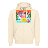 Sandshell here comes the sun Zipper Hoodie - TumblerDesignByShophia