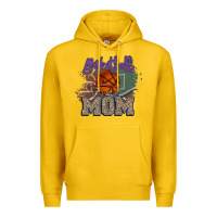 Lemon Basketball Mom Premium Hoodie - HowdyJamesFarm