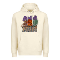 Sandshell Basketball Mom Premium Hoodie - HowdyJamesFarm