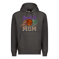 Smoke Basketball Mom Premium Hoodie - HowdyJamesFarm