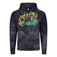 Cloud Black created with a purpose Vintage Hoodie - NancyCooperArtShop