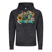 Vintage Black created with a purpose Vintage Hoodie - NancyCooperArtShop
