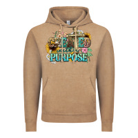 Vintage Coffee created with a purpose Vintage Hoodie - NancyCooperArtShop
