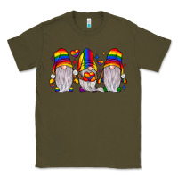 Army Green pride gnome Classic Tee - JahusDesignShop