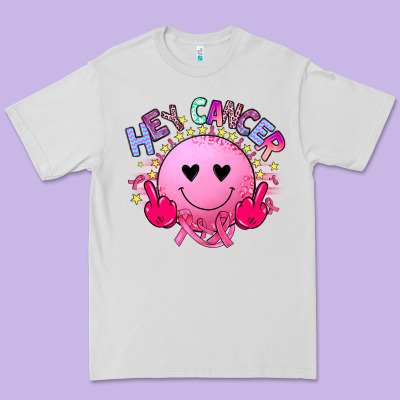 Hey Cancer Premium Tee Designed By Jahusdesignshop