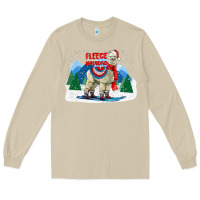 Mushroom fleece navidad alpaca mountains Long Sleeve Tee - LillyAllenDesigns