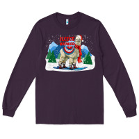 Plum fleece navidad alpaca mountains Long Sleeve Tee - LillyAllenDesigns