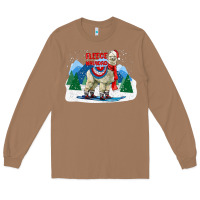 Toasted Coconut fleece navidad alpaca mountains Long Sleeve Tee - LillyAllenDesigns