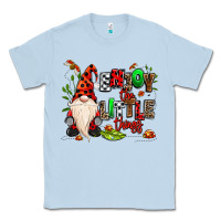 Dusty Blue enjoy the little things Classic Tee - MaliasSmallBusiness