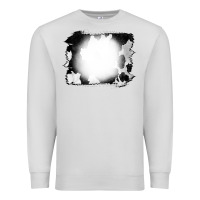 Dove Grey Cowhide Bleached Premium Sweatshirt - CowCowDesign