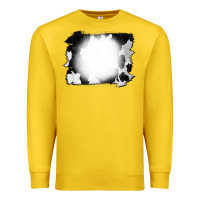 Lemon Cowhide Bleached Premium Sweatshirt - CowCowDesign
