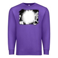 Purple Cowhide Bleached Premium Sweatshirt - CowCowDesign