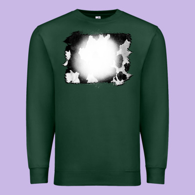 Cowhide Bleached Premium Sweatshirt Designed By Cowcowdesign