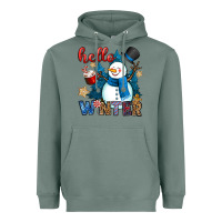 Sage hello winter Heavyweight Hoodie - OliviaCreatesArt