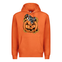 Carrot sunflower pumpkin Premium Hoodie - JahusDesignShop