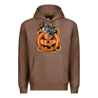 Chestnut sunflower pumpkin Premium Hoodie - JahusDesignShop