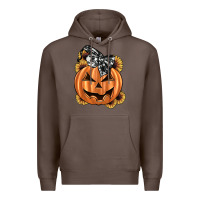 Coffee sunflower pumpkin Premium Hoodie - JahusDesignShop
