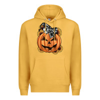 Mustard sunflower pumpkin Premium Hoodie - JahusDesignShop