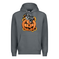 Rock sunflower pumpkin Premium Hoodie - JahusDesignShop