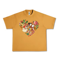 Peanut Butter christmas heart Urban Heavy Tee - MaliasSmallBusiness