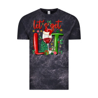 Cloud Black let's get lit Vintage Tee - MaliasSmallBusiness