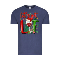Vintage Denim let's get lit Vintage Tee - MaliasSmallBusiness