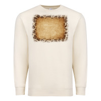Sandshell Buralp and Leopard Premium Sweatshirt - CowCowDesign