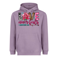 Lavender love never fails Heavyweight Hoodie - OliviaCreatesArt