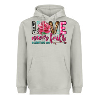 Moon Dust love never fails Heavyweight Hoodie - OliviaCreatesArt