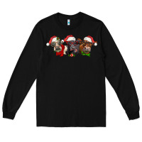 Black christmas heifers Long Sleeve Tee - LillyAllenDesigns