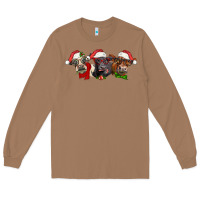 Toasted Coconut christmas heifers Long Sleeve Tee - LillyAllenDesigns
