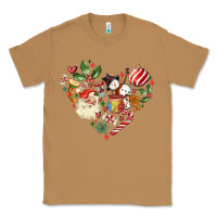 Toasted Coconut christmas heart Classic Tee - MaliasSmallBusiness
