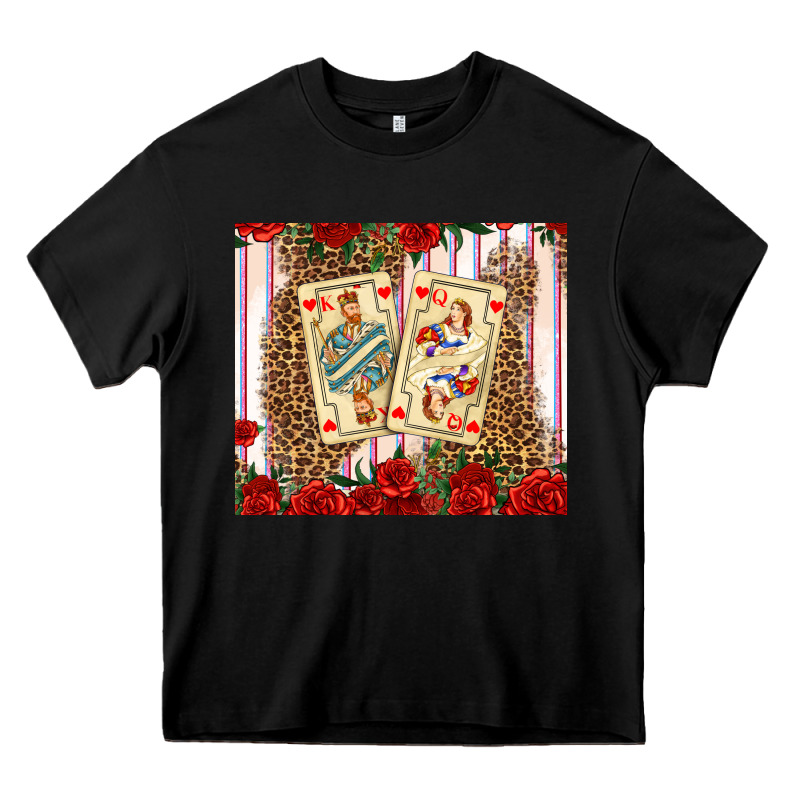 Valentines Day Playing Cards Heavy Core Tee by AdoDesignShop | Teevron
