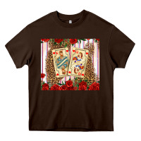 Chocolate Brown valentines day playing cards Heavy Core Tee - AdoDesignShop