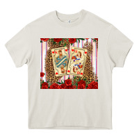 Cream valentines day playing cards Heavy Core Tee - AdoDesignShop