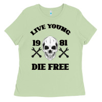 Matcha Live Young Die Free Ladies Tee - Bettercallsaul