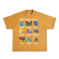 Peanut Butter god says i am autism Urban Heavy Tee - JahusDesignShop