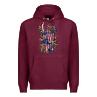 Freedom Rock Hand 4th Of July Premium Hoodie | Teevron