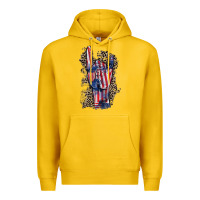 Lemon Freedom rock hand 4th of july Premium Hoodie - CowGirlArtShop