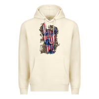 Sandshell Freedom rock hand 4th of july Premium Hoodie - CowGirlArtShop