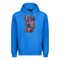True Royal Freedom rock hand 4th of july Premium Hoodie - CowGirlArtShop