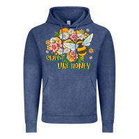 Vintage Denim like honey Vintage Hoodie - MaliasSmallBusiness