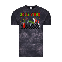 Cloud Black jolly vibes Vintage Tee - MaliasSmallBusiness