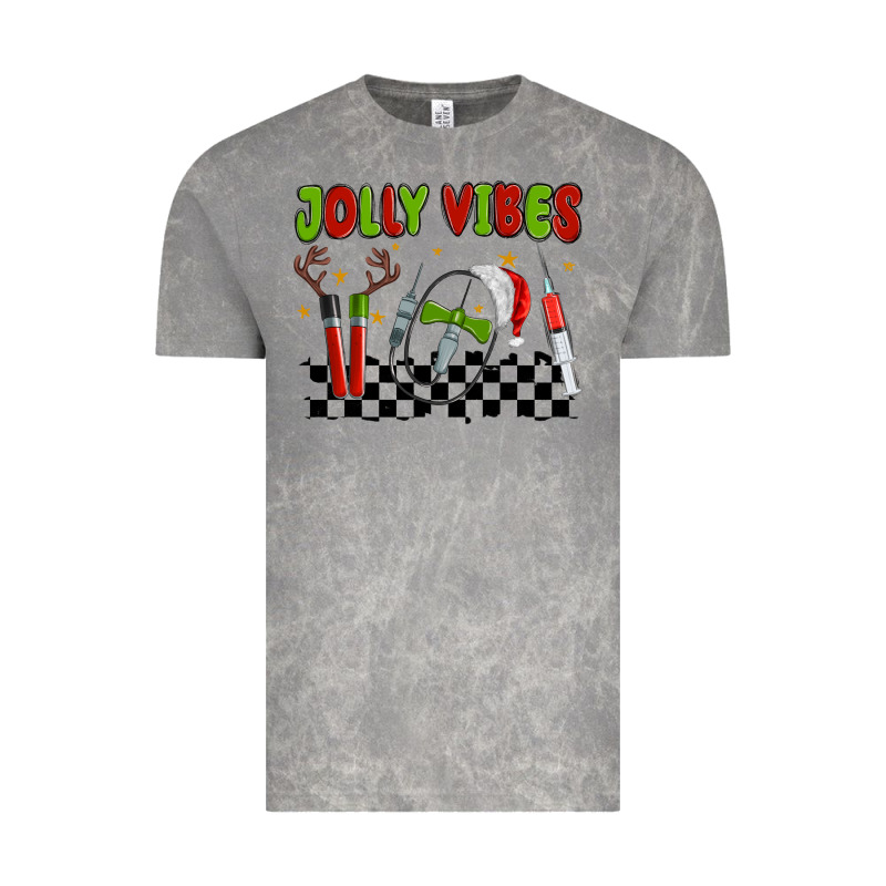 Jolly Vibes Vintage Tee by MaliasSmallBusiness | Teevron