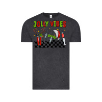 Vintage Black jolly vibes Vintage Tee - MaliasSmallBusiness